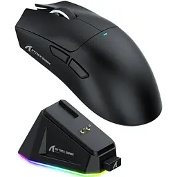 Мишка Attack Shark X11, Wireless/Bluetooth, 22000dpi. (PAW3311), 6кн., Black - мініатюра 5