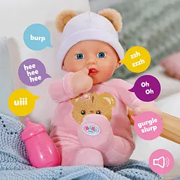 Інтерактивна лялька BABY BORN – РОЗІ (30 см) BABY born 840481 - мініатюра 7