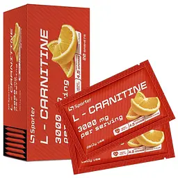 Карнітин Sporter L-carnitine 3000 Апельсин 4.5 г