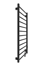 Електрична рушникосушарка HF Leeds 1170x530 black matte 6.1.0805.06.BM, Чорний матовий, універсальне (коннектор), Електронний - мініатюра 3