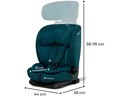 Автокрісло KinderKraft Oneto3 i-Size Harbour Blue (KCONE300BLU0000) - мініатюра 4