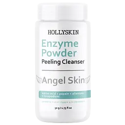 Набір: ліфтинг маска для боротьби з набряками Hollyskin Artichoke Skin Perfecting охолоджуюча 250 г + ензимна пілінг-пудра для обличчя Hollyskin Angel Skin 50 г - мініатюра 3