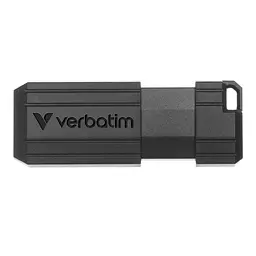 Флеш-накопичувач Verbatim USB Flash Drive 16Gb PinStripe, Black (49063) - мініатюра 3
