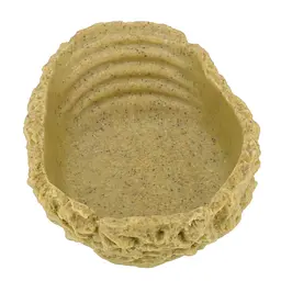 Поїлка та миска для купання Hobby Drinking Bowl M ochre 150мл. 14x11x5см (36277) - мініатюра 5