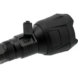 Ліхтар ручний з прогумованим корпусом YATO від акумулятора Li-Ion 3.7 V 2 А/Год 1000 Lm 2 режими (YT-085614) - мініатюра 7