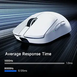 Миша MCHOSE A7 V2 Ultra Wireless White (MC-A7V2-6) [161128] - мініатюра 3
