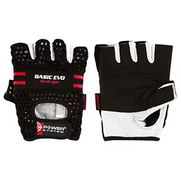 Рукавички для фітнесу Power System PS-2100 EVO, Black/Red - L - мініатюра 2