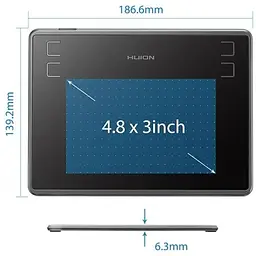 Графічний планшет Huion Inspiroy H430P [65884] - мініатюра 6