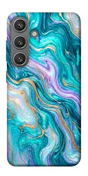 TPU чехол Demsky Mermaid marble для Samsung Galaxy S24+