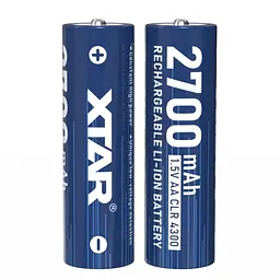 Акумулятор XTAR AA/HR06 Li-ion 2700mAh 4 шт. (5202) - мініатюра 3