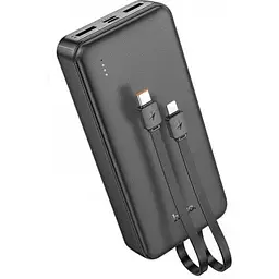 Зовнішній акумулятор Hoco J118A Speed energy з вбудованим кабелем 20000mAh - мініатюра 5