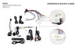 Штатна автомагнітола EasyGo M9-3-32-B-TCP v1 QLED Toyota Land Cruiser Prado (150) - мініатюра 2