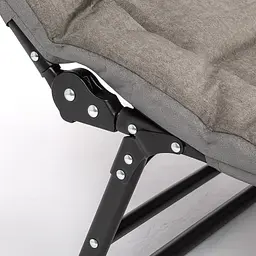 Розкладне ліжко з вбудованим матрацом Leobro Grey (LB-FB-M1-GRY) - мініатюра 2