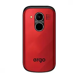 Мобільний телефон розкладачка Ergo F241 Dual Sim червоний - мініатюра 3