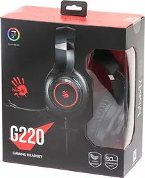 Ігрова гарнітура Bloody A4Tech G220 USB Black (G220 Black) - мініатюра 4