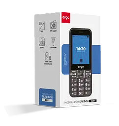 Мобільний телефон Ergo E281 Dual Sim Blue (7221439) - мініатюра 3