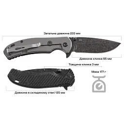 Ніж Skif Sturdy II BSW Black - мініатюра 9