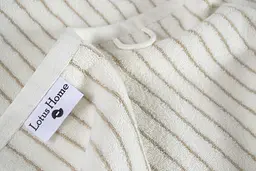 Рушник Lotus Home Готель Premium - Microcotton Stripe Ecru-Kahve 90x150 550 г/м² - мініатюра 4
