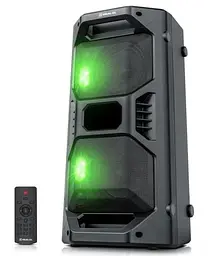 Колонка портативна 2.0 X-757 Black, 2 x 25 Вт REAL-EL teh0021025