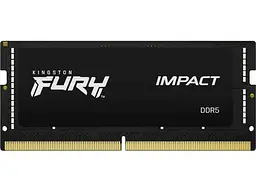 Модуль пам'яті Kingston FURY 16 GB SO-DIMM DDR5 6400 MHz Impact (KF564S38IB-16)