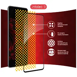 Скло захисне Intaleo Full Glue Xiaomi Redmi Note 9S Black (1283126501340) - мініатюра 7