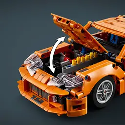 Конструктор LEGO Technic Fast and Furious Toyota Supra MK4, 810 деталей (42204) - мініатюра 7