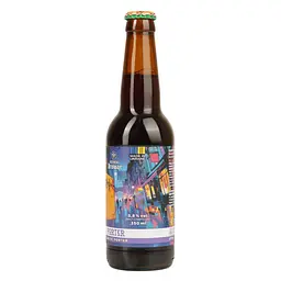 Пиво Volynski Browar Porter, темне, нефільтроване, 5,8%, 0,35 л - мініатюра 2