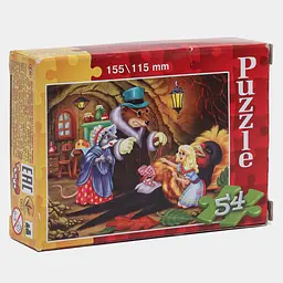 Пазли картонні Danko Toys Казки, 54 елементи (В асортименті) - мініатюра 3