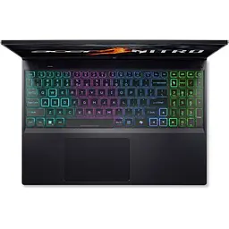Ігровий ноутбук ACER Acer Nitro 16 AN16-73-570P (NH.QSPEX.007), Intel Core i5-14450HX до 4.8GHz, 16" WUXGA, 16GB, SSD 1TB, NVIDIA GeForce RTX 4060 8GB, Free - мініатюра 3