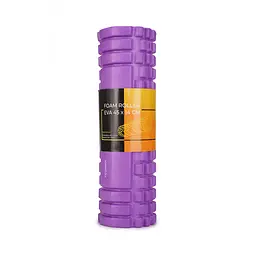 Масажний ролик Cornix EVA 45 x 14 см (валик, роллер) XR-0042 Violet - мініатюра 2