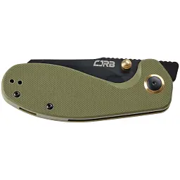 Ніж CJRB Maileah Large Black Blade Green - мініатюра 3