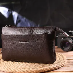 Чоловічий шкіряний клатч Canpellini 22,5х14х4 см sum0022432 - мініатюра 7