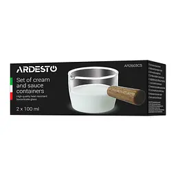 Набір ємностей для вершків та соусів Ardesto, 100 мл (AR2603CS) - мініатюра 5