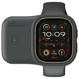 Портативний ЗП Charging Soft Case for Apple Watch 49mm 1200 mAh Midnight Blue