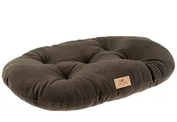 Подушка для собак та котів Ferplast Relax Microfleece 55/4 темно-сіра 55x36 см 83305523