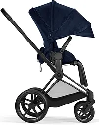 Прогулянкова коляска Cybex Priam 4.0 Rebellious Luxury шасі Matt Black - мініатюра 3