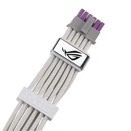Кабель для відеокарти Asus ROG Equalizer 12V-2x6 ATX 3.1 PCIe 5.1 White (90YE00BP-B0QA00) - мініатюра 3