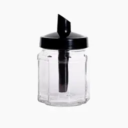 Цукорниця скляна EverGlass з пластиковою кришкою-дозатором 229 мл