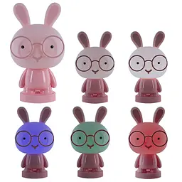 Світильник-нічник Kite LED з акумулятором Bunny рожевий (K24-490-1-2) - мініатюра 3