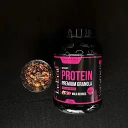 Протеїнова гранола Лісові Ягоди Gregory Mill Wild Berries Protein Premium Granola Gregory Mill 1000 г - мініатюра 2