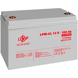 Акумулятор LogicPower GEL 12V/100Ah/1200Wh [3871] [109902] - мініатюра 3