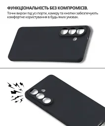Чохол до мобільного телефона BeCover silicone Samsung Galaxy S26 Plus SM-S946 Black (714880) - мініатюра 4