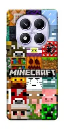 Чохол Demsky Minecraft collage для Xiaomi Poco X7
