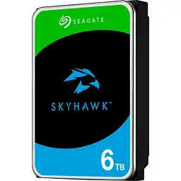 Жорсткий диск 3.5` Seagate SkyHawk 6TB SATA 256MB (ST6000VX009) [105239] - мініатюра 2