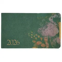 Щотижневик 10 х 17 см Leo Planner датований 2026 Bloom інтегральний 128 сторінок (252714)