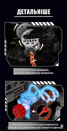 Конструктор динозавр Спінозавр Mechanical Spinosaurus від для дітей та дорослих,  742 деталі - мініатюра 5