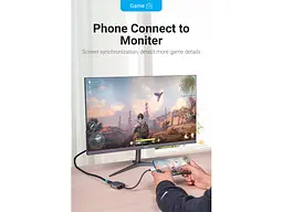 Перехідник Vention Type-C - HDMI 0.15 m (TDEHB) - мініатюра 2