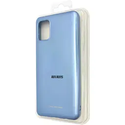 Чохол-накладка Molan Cano Silicone Jelly Case для Samsung A31 / A315 (2020) (blue) - мініатюра 3