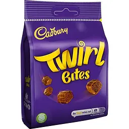 Шоколадні цукерки Cadbury Twirl Bites, 109г - мініатюра 2