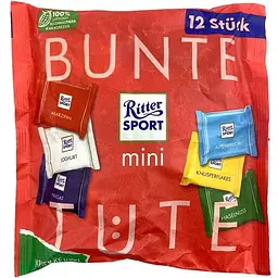 Шоколад Chocolate Ritter Sport mini Mix 200 г.